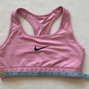 Size Small pink dri-fit Nike sports bra, pink sports bra